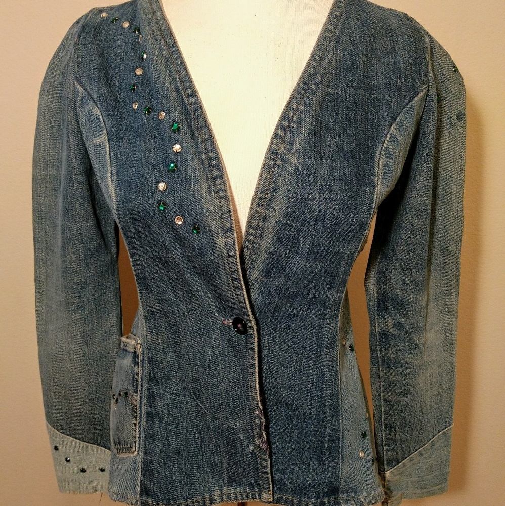 Hand Made Vintage Jean Jacket
